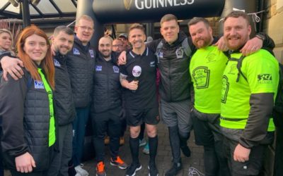 Supporting charity event in aid of Rob Burrow