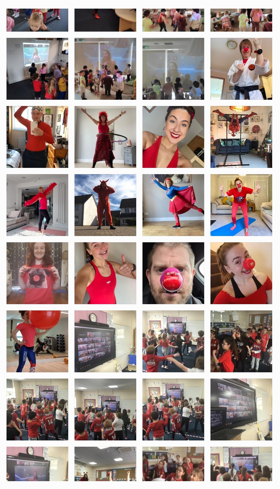 Comic relief screenshot