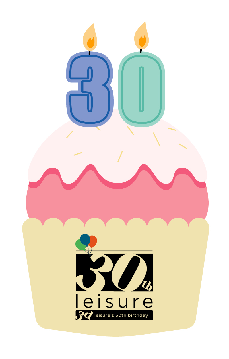 cake 3d leisure turn 30