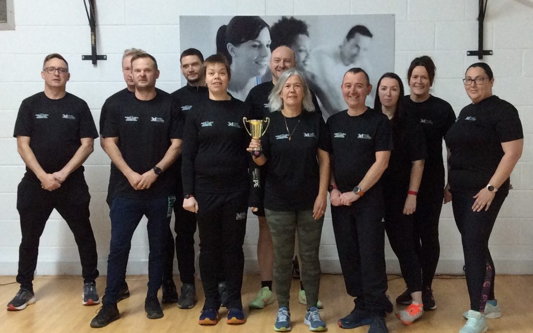 Myzone challenge won by 3d Health & Fitness Wey Valley