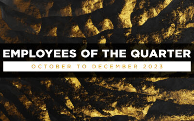 Employee of the Quarter October – December 23